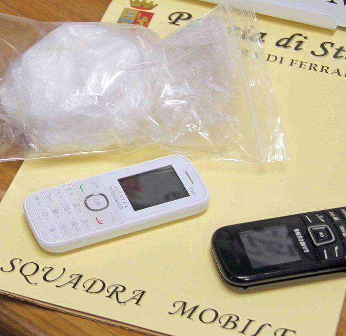 Sotto il cofano un “sasso” con 130 grammi di cocaina 