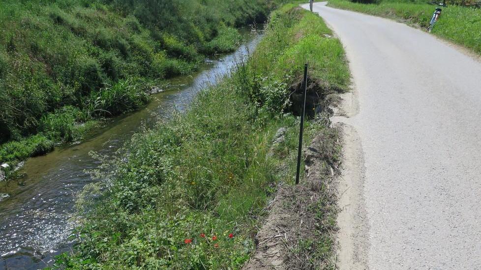 La strada è pericolosa e la donna chiede il risarcimento danni