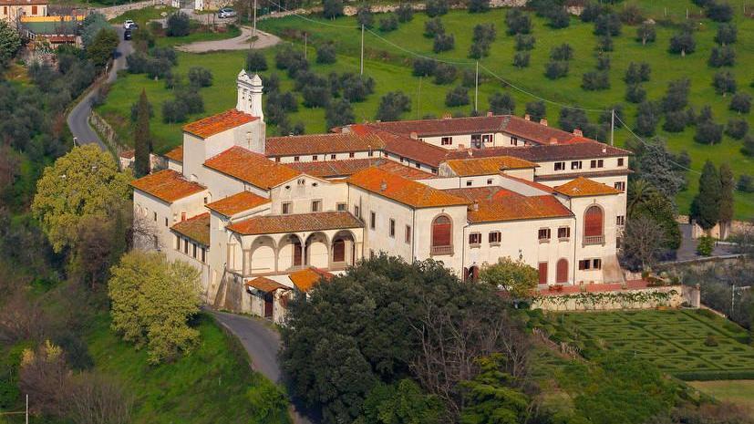 Una veduta aerea di Villa del Palco (foto Fabio Muzzi)