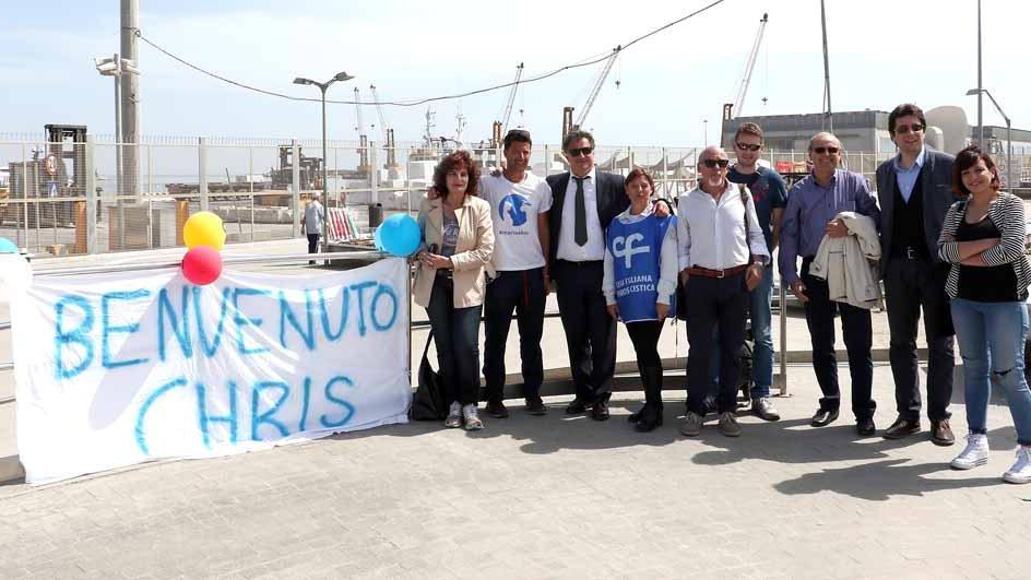 L'arrivo di Christian Cappello a Marina di Carrara