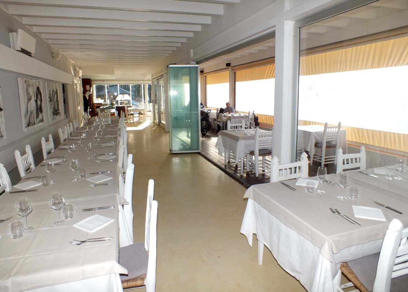 Raid in azione in un ristorante 