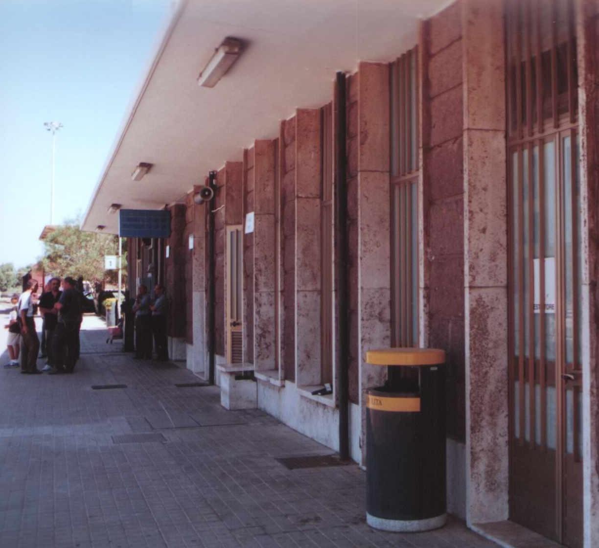 La stazione ferroviaria di Carbonia