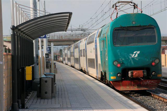 La stazione di Borgonuovo