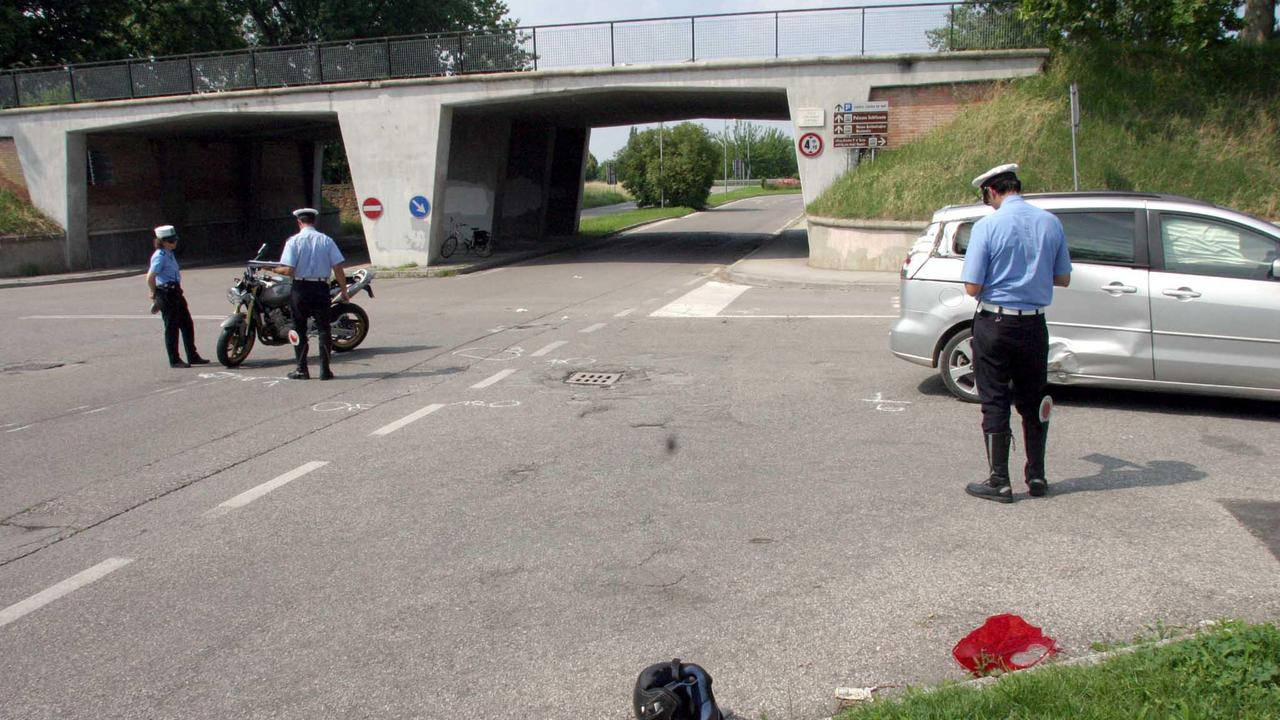 Via Azzo Novello, la strada dell'incidente