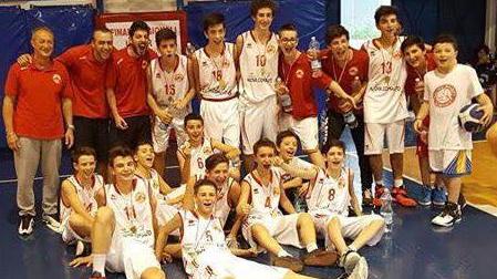 Pistoia Basket Nuova Comauto Under 13 campione regionale 2015/16