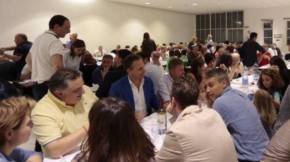 Gran successo della cena del Noi