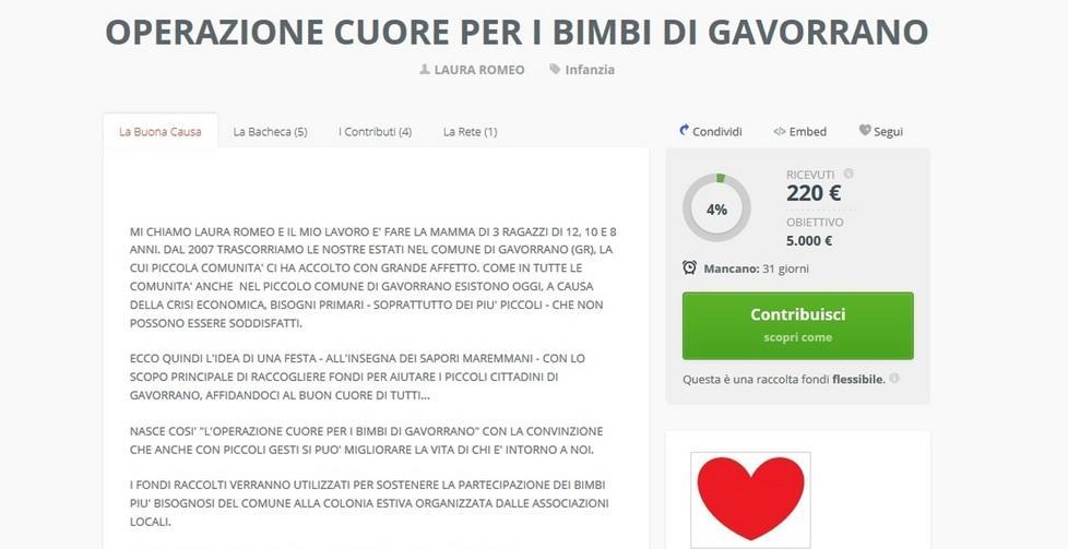 Operazione Cuore Fondi per i bambini 