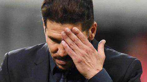 Il Cholo: «Sono comunque fiero» E chiede ai suoi di non piangere