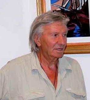 Il pittore Paolo Manzi