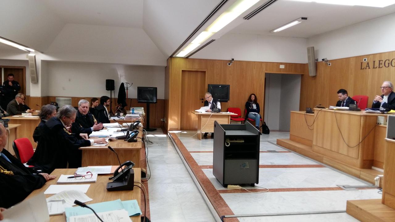 Un'udienza in Tribunale (archivio)