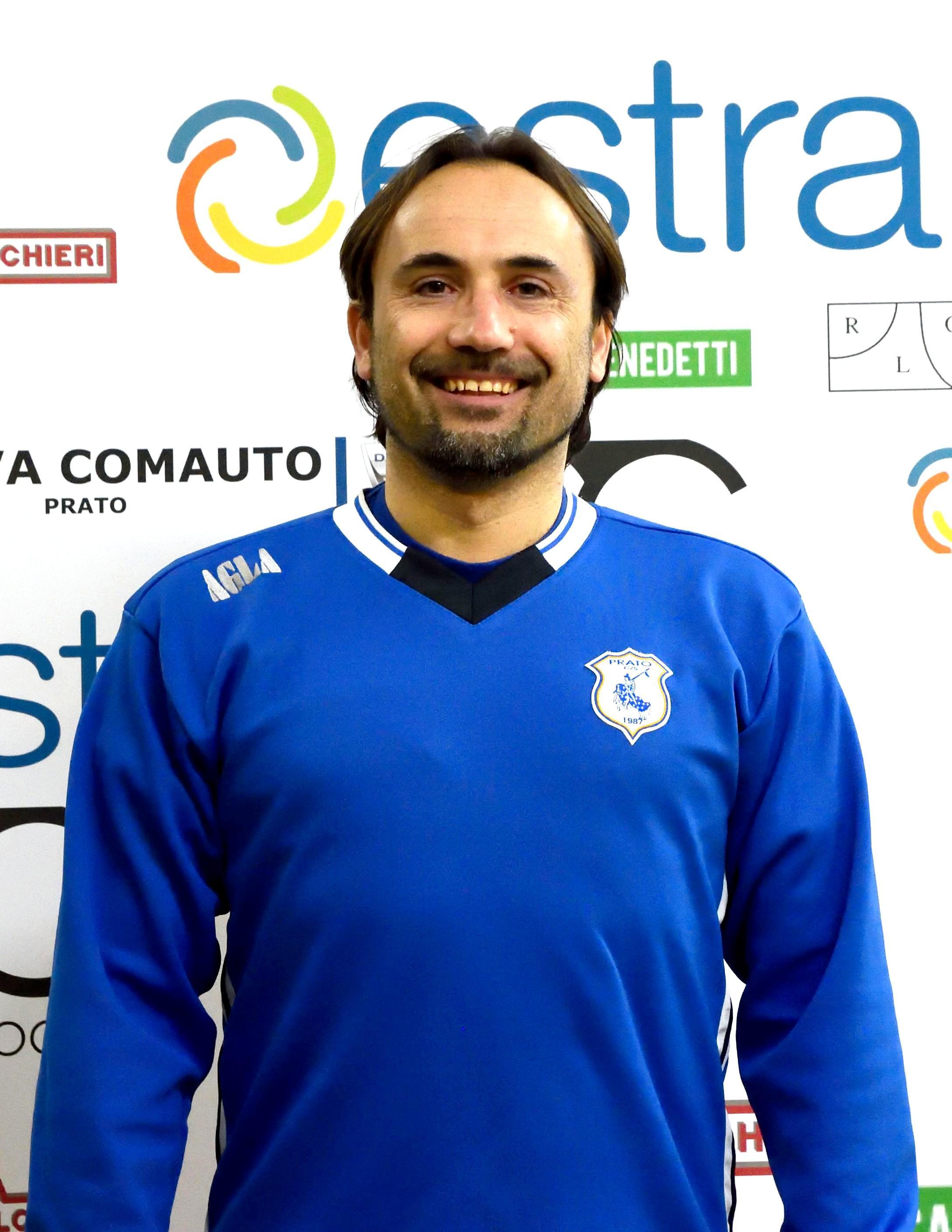 Roberto Coccia, allenatore dimissionari del Prato calcio a 5