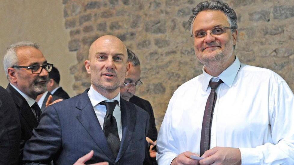 Axel Kaiser (a destra) titolare della The Flexx (Foto Gori)