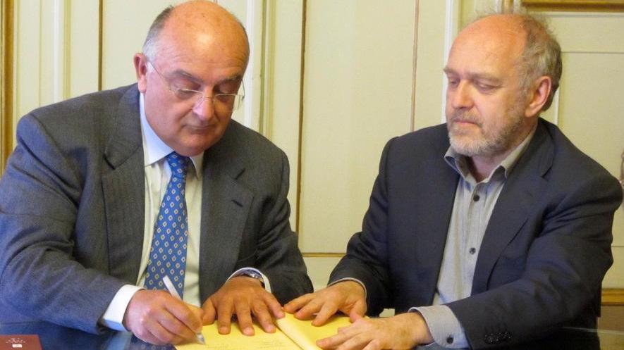 Patto Rio Elba - Ferrara nel segno del libro