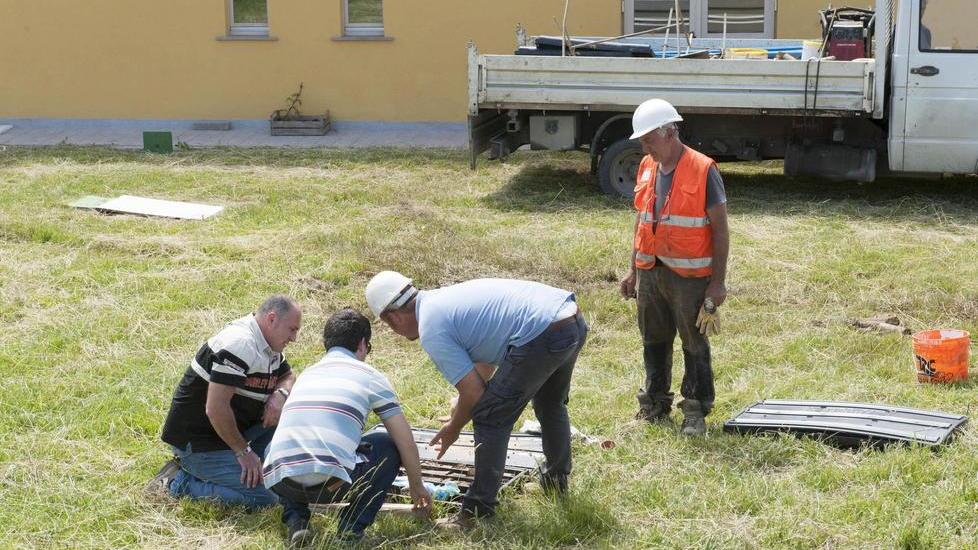 Carotaggi nell’area dell’asilo sequestrato