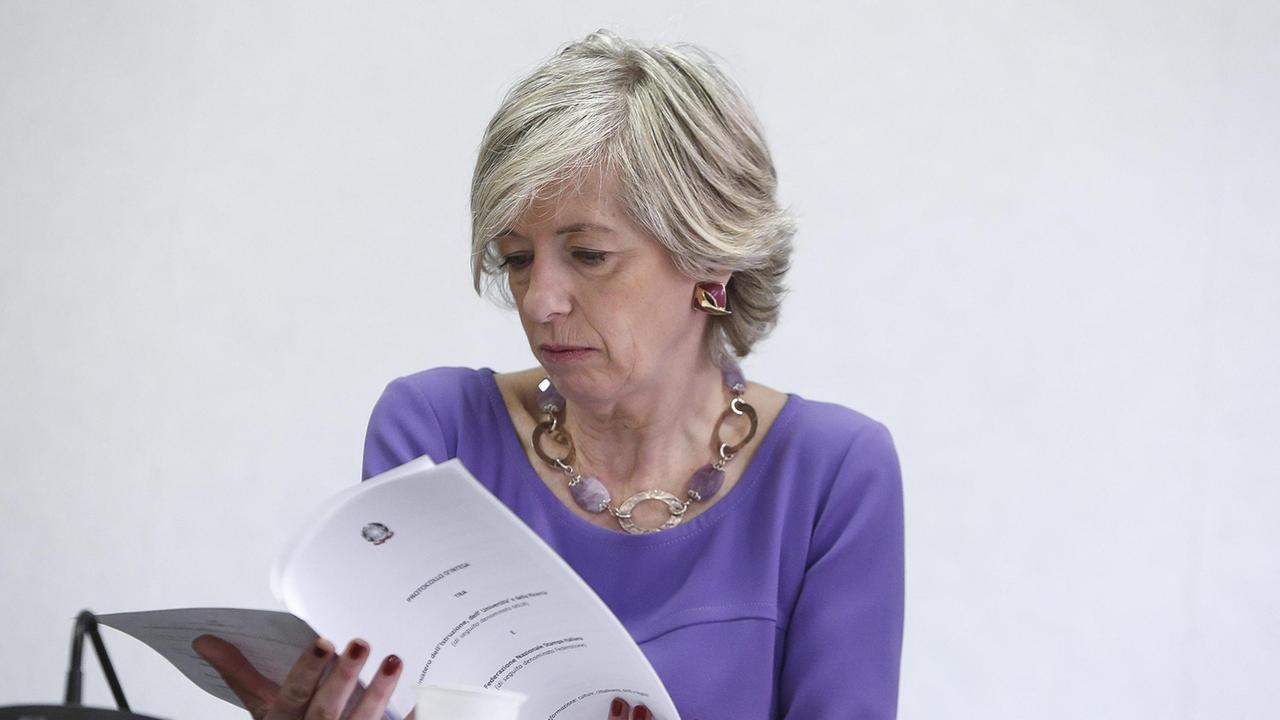 Il ministro dell'Istruzione, Stefania Giannini