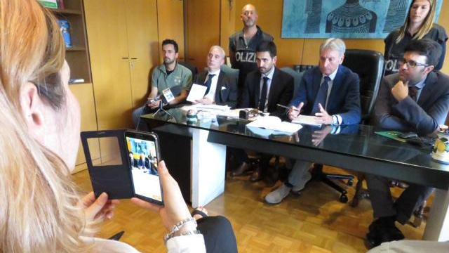 La conferenza stampa in procura