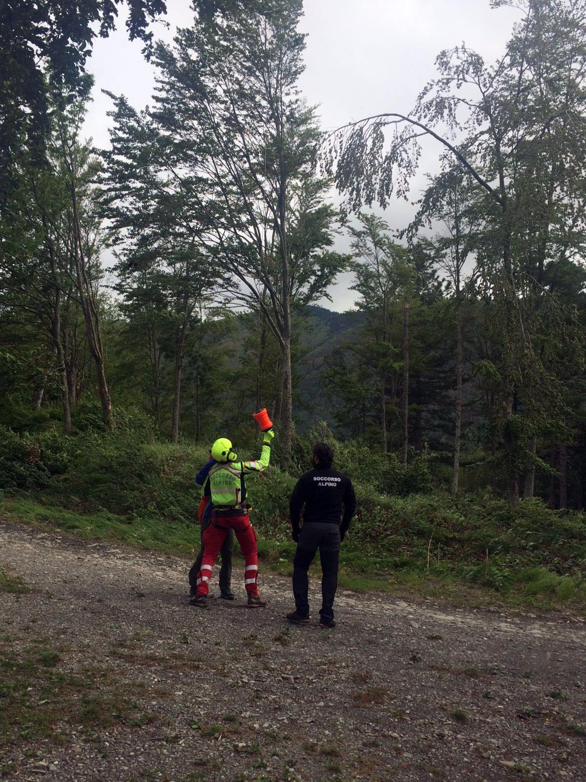 Montecreto,Escursionista cade in montagna e batte la testa, salvata 