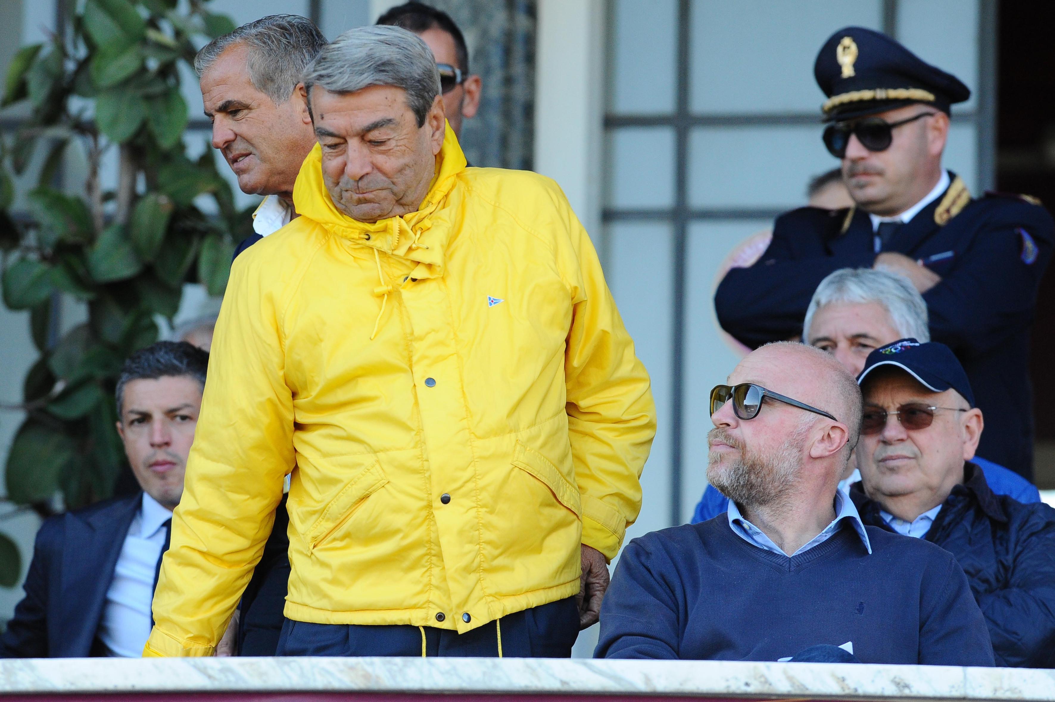 Spinelli e Nogarin allo stadio