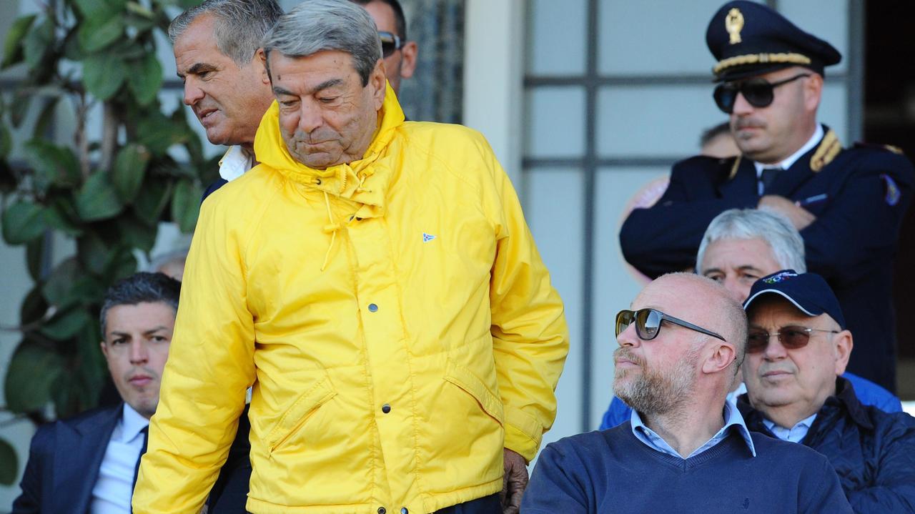 Spinelli e Nogarin allo stadio