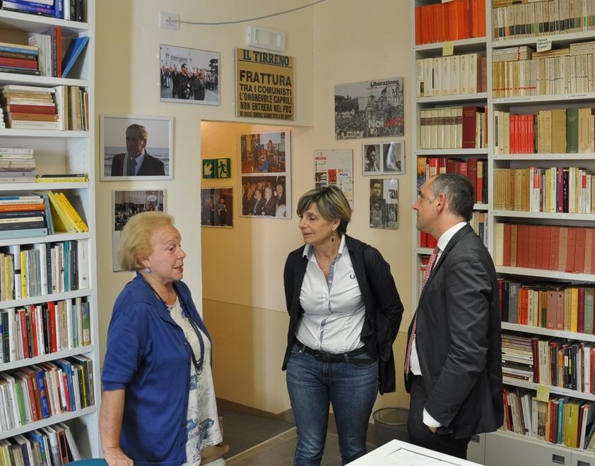 La biblioteca di Milziade Caprili 