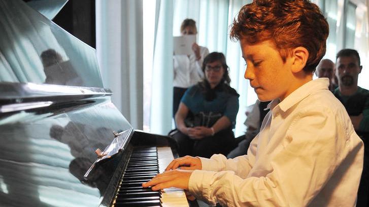 Una mattinata di musica alla Giusti