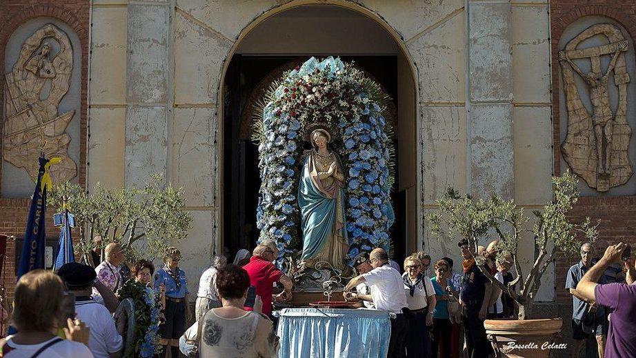 Madonna del mare Tutto è pronto per la grande festa
