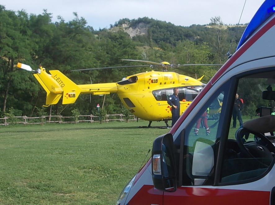 Vezzano, malore per un bambino 
