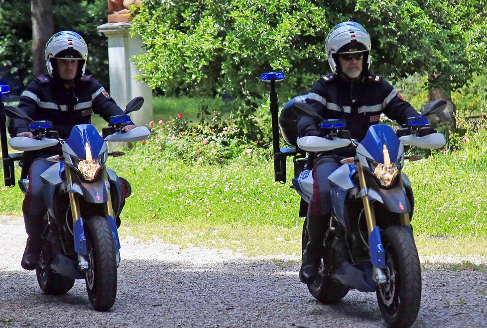 Operazione parco la polizia è in moto 