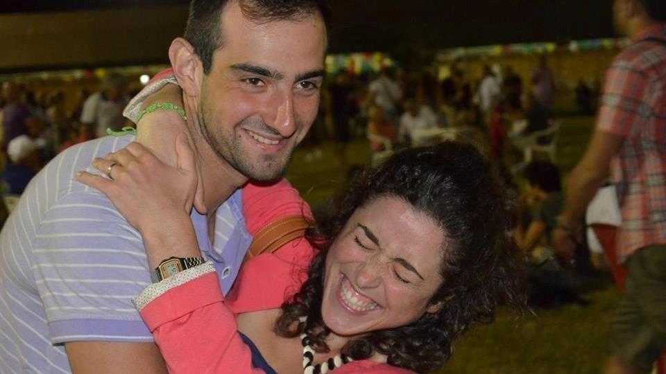 Alice Bernardi con il fidanzato