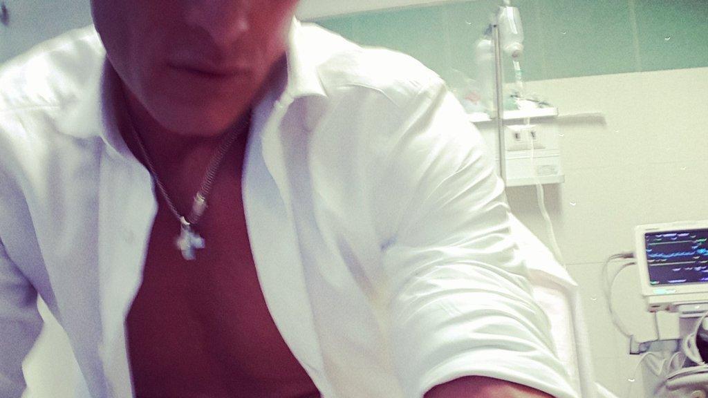 Montano in ospedale