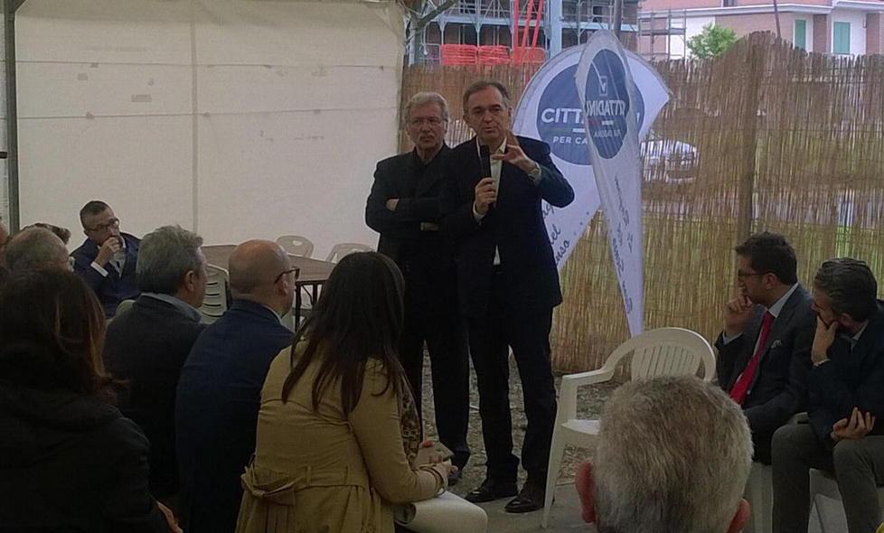 Il governatore sostiene Antonelli e Lari