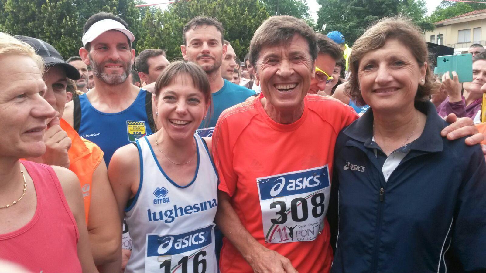Gianni Morandi corre la 11 Ponti