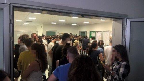 La coda al San Giuseppe