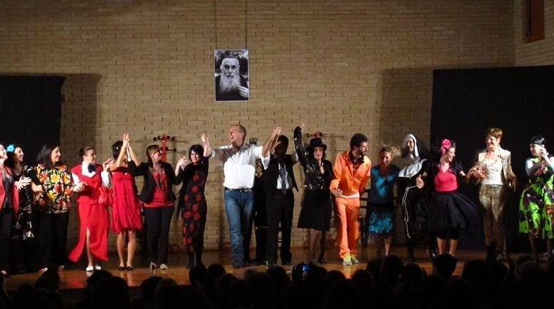 L’auditorium del liceo ospita il laboratorio teatrale