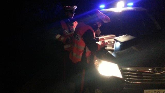 Sono intervenuti i carabinieri e i vigili del fuoco