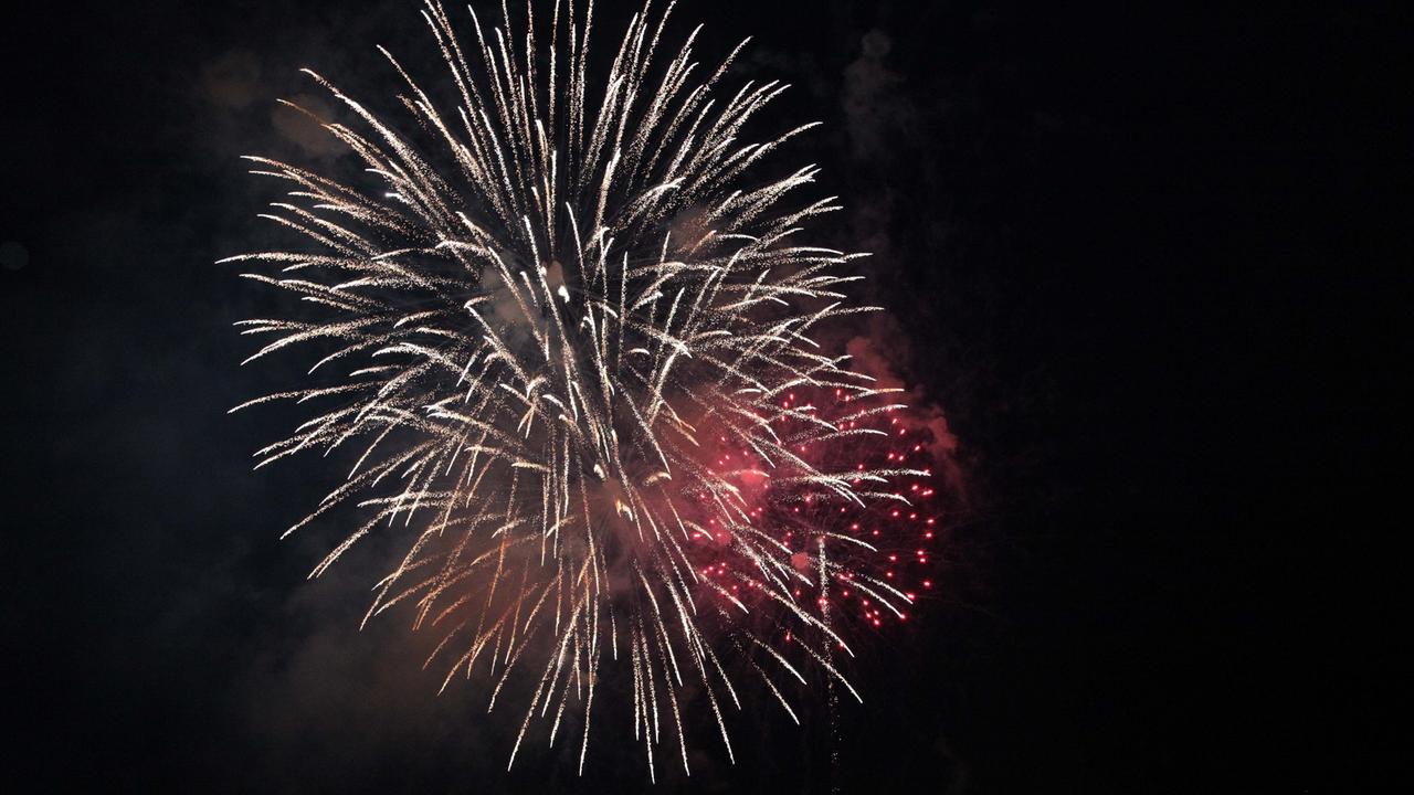 Fuochi d'artificio a Forte dei Marmi