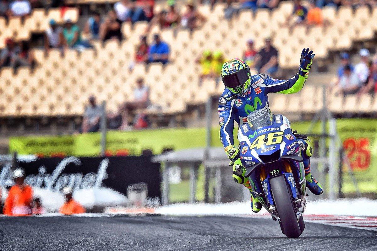 Valentino Rossi: prova da campionissimo, il Gp di Catalunya è suo