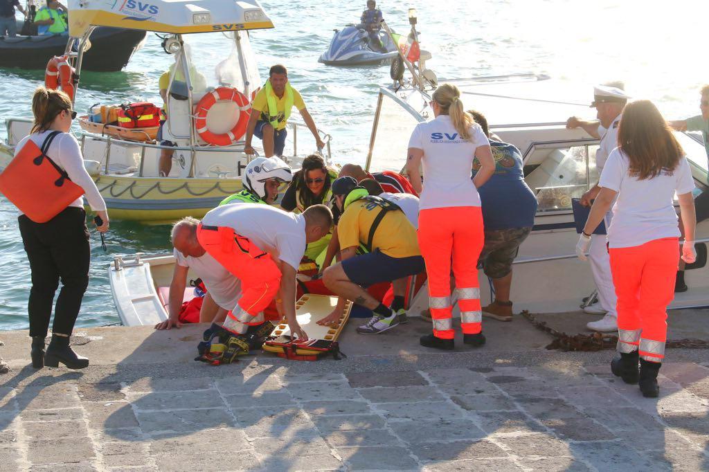I soccorsi al presidente del Venezia 