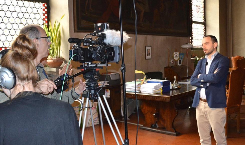 Bellezze d’arte, cibo e natura la tv austriaca gira in città