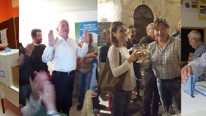 Da sinistra Massimo Galli, Giancarlo Farnetani, Andrea Casamenti e Francesco Marchi