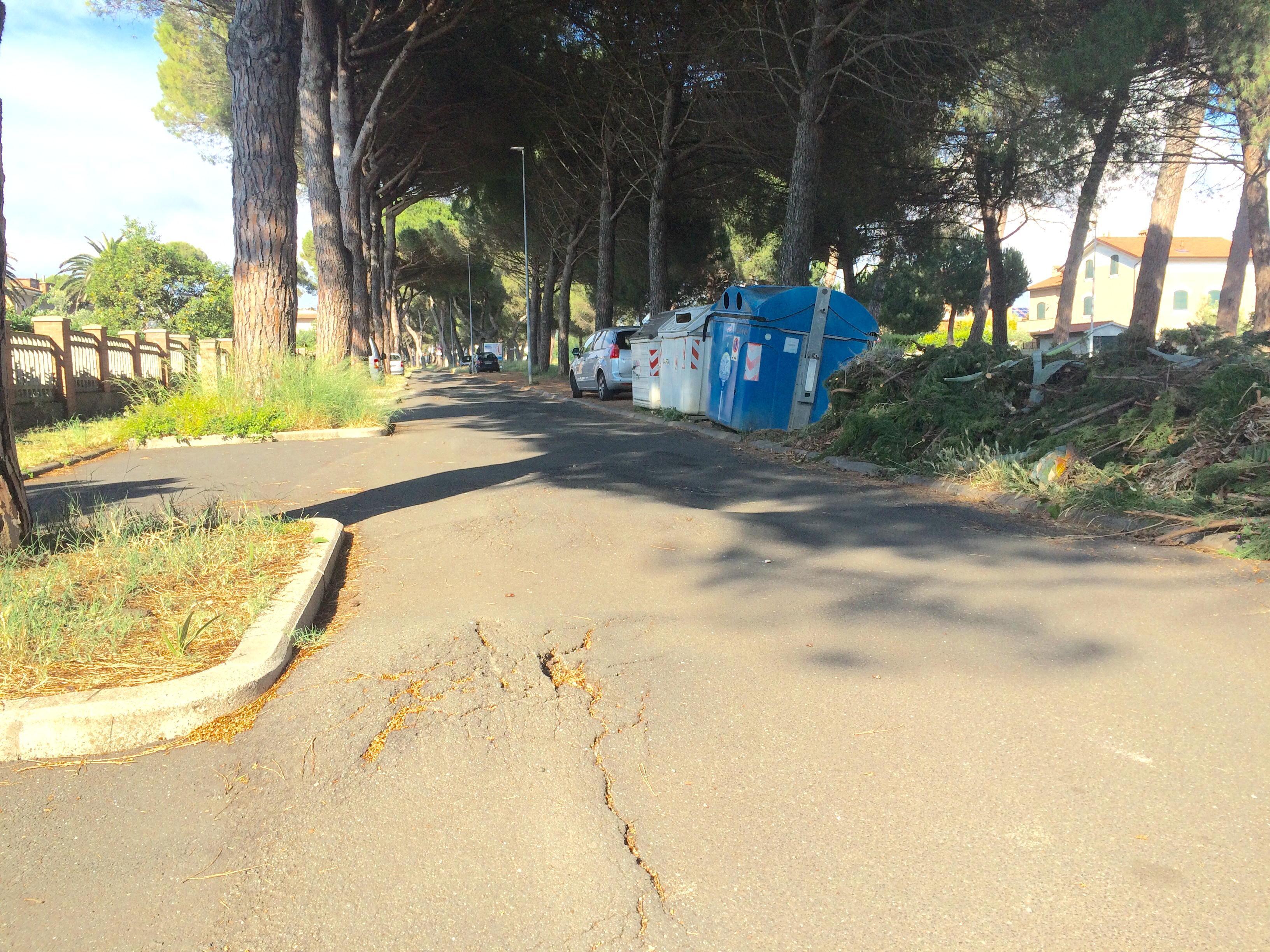 Via Buozzi a Rosignano Solvay