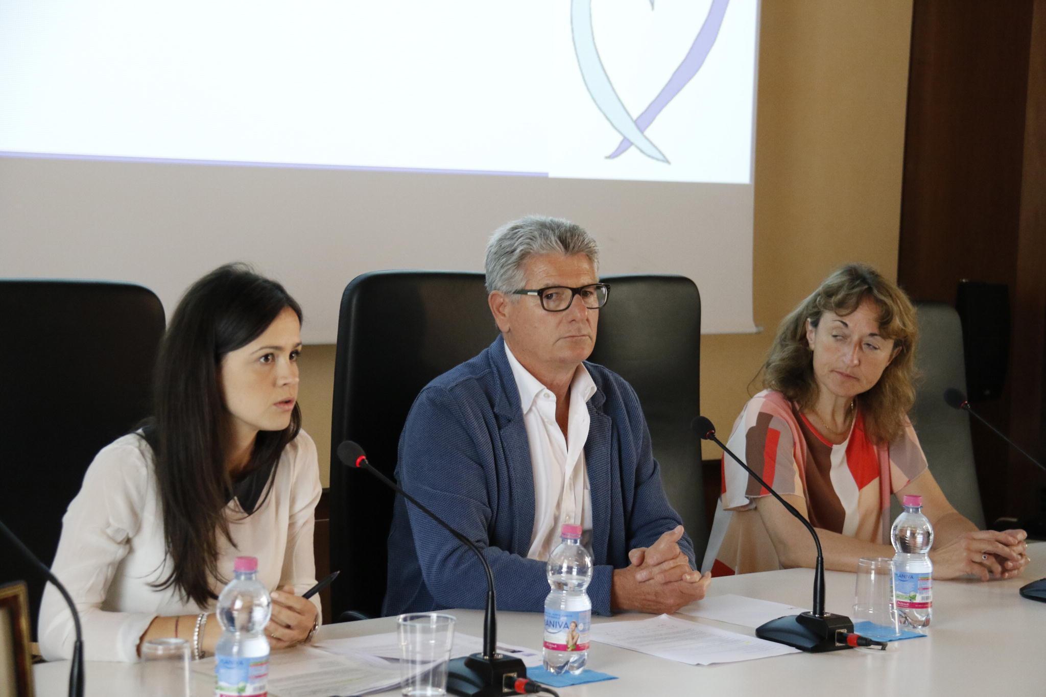 Ina Dhimgjini, Riccardo Vitti e Cecilia Semplici
