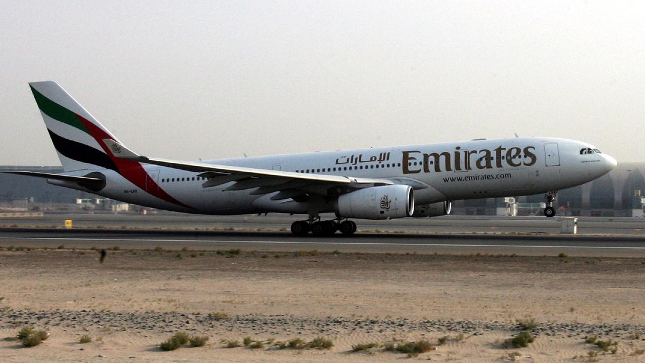 Un aereo Emirates