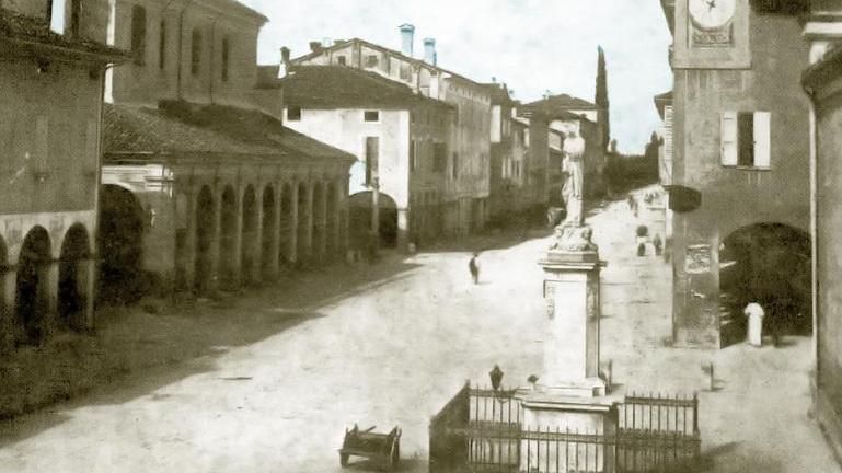 Il cuore di Castelfranco diviso tra Modena e Bologna