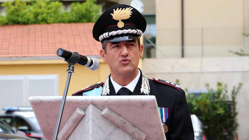 Il tenente colonnello Semeraro