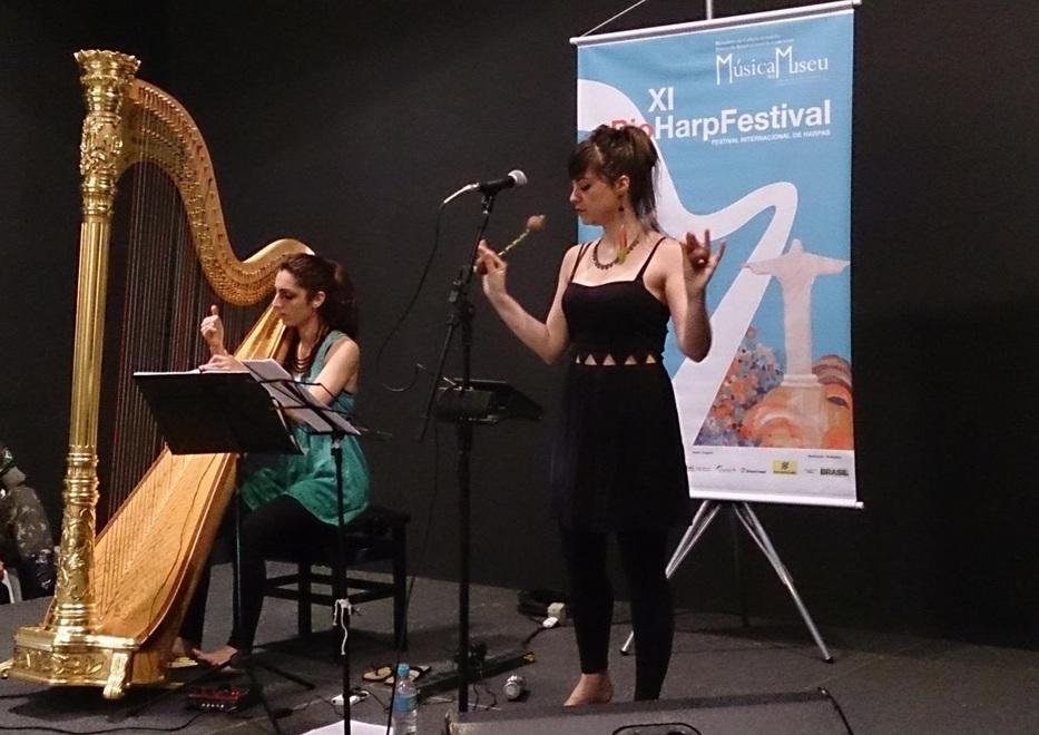 Applausi per Daniela Pes all’Harp Festival brasiliano
