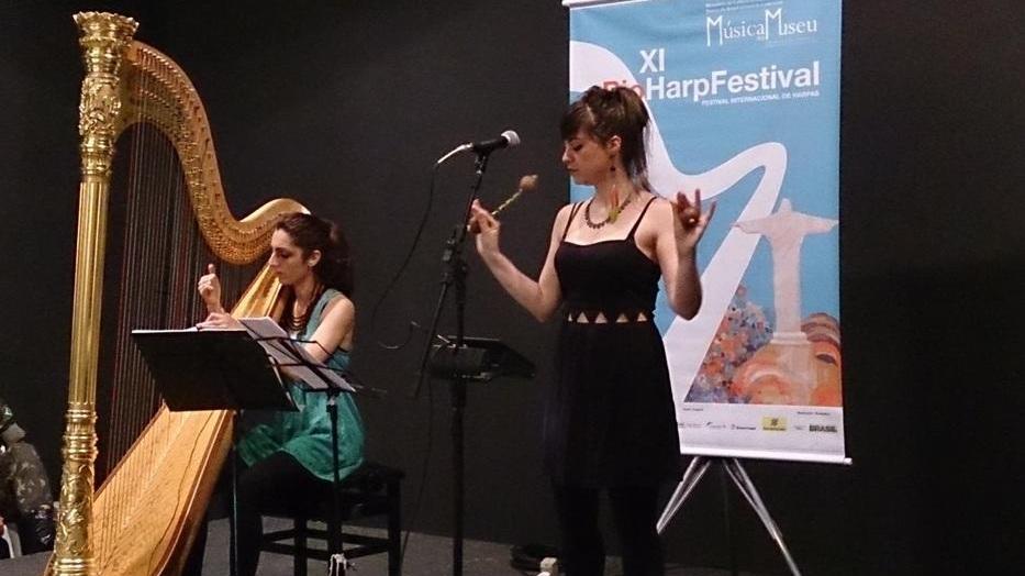 Applausi per Daniela Pes all’Harp Festival brasiliano