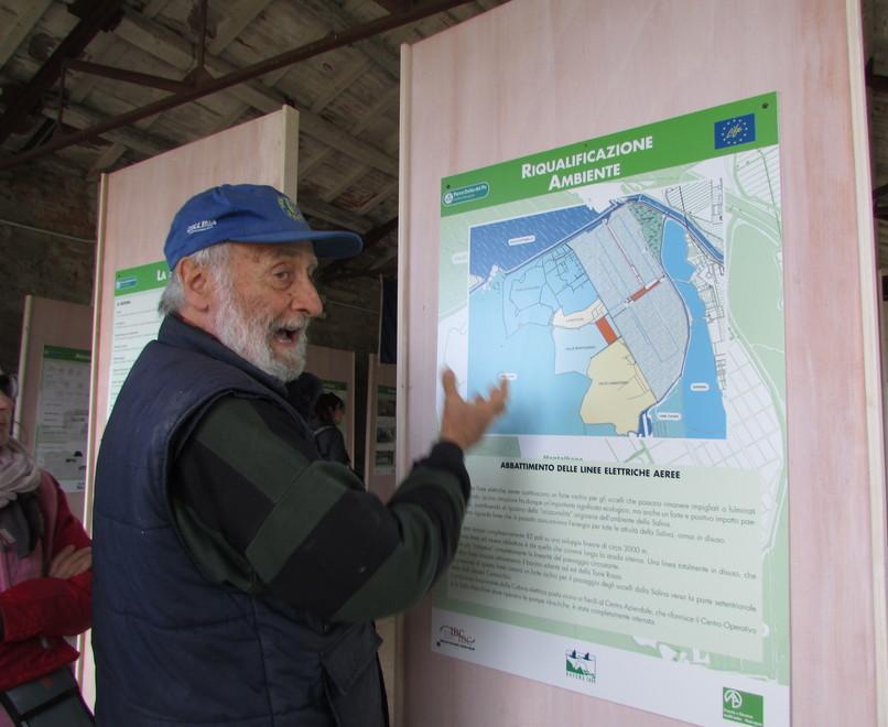 Il salinaro di Comacchio nella casa dei fenicotteri 