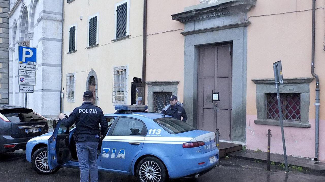 Un controllo della polizia