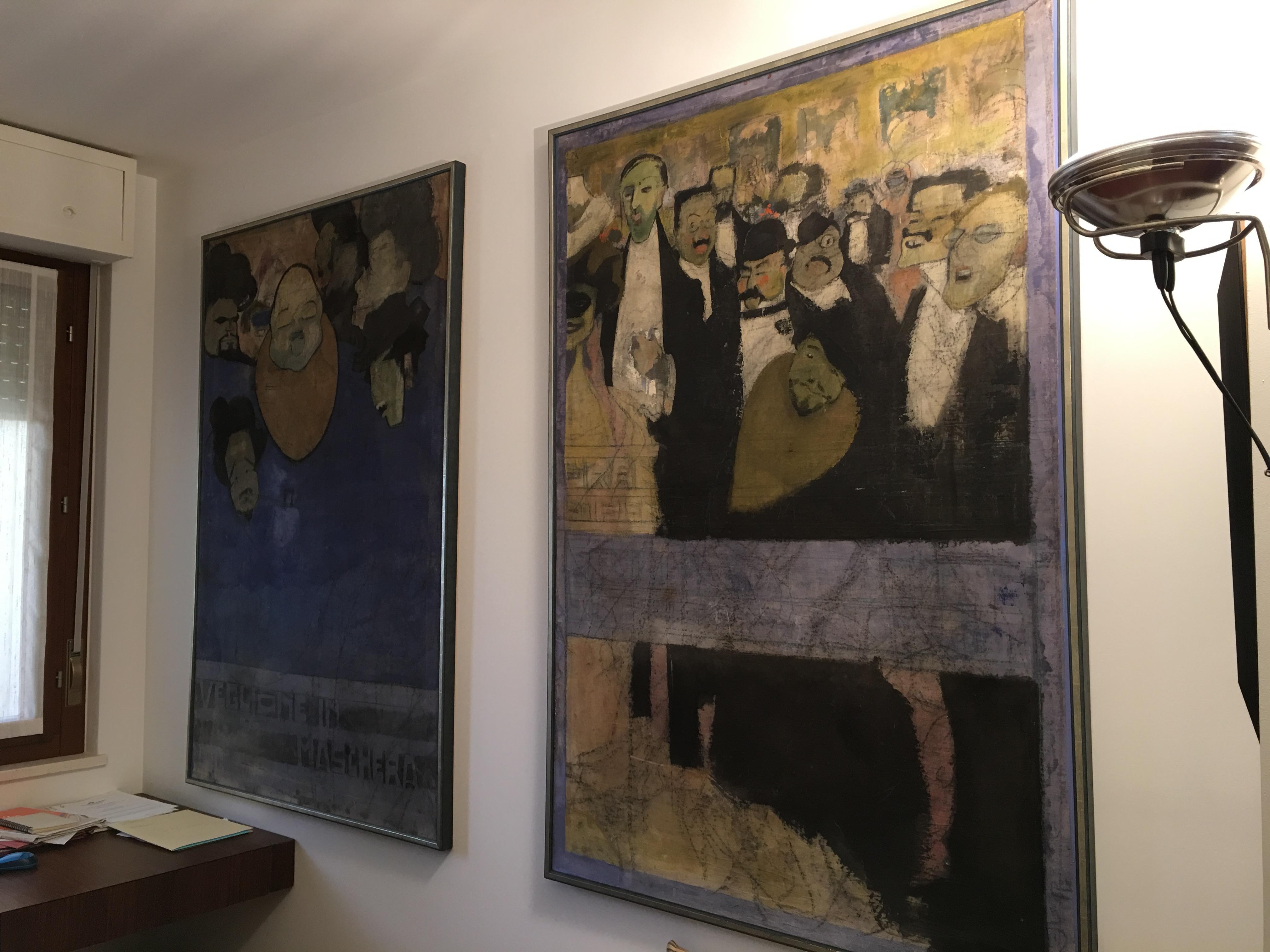 I due dipinti di Giuseppe Biasi del 1905